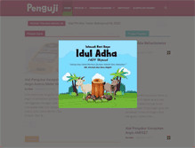 Tablet Screenshot of penguji.com